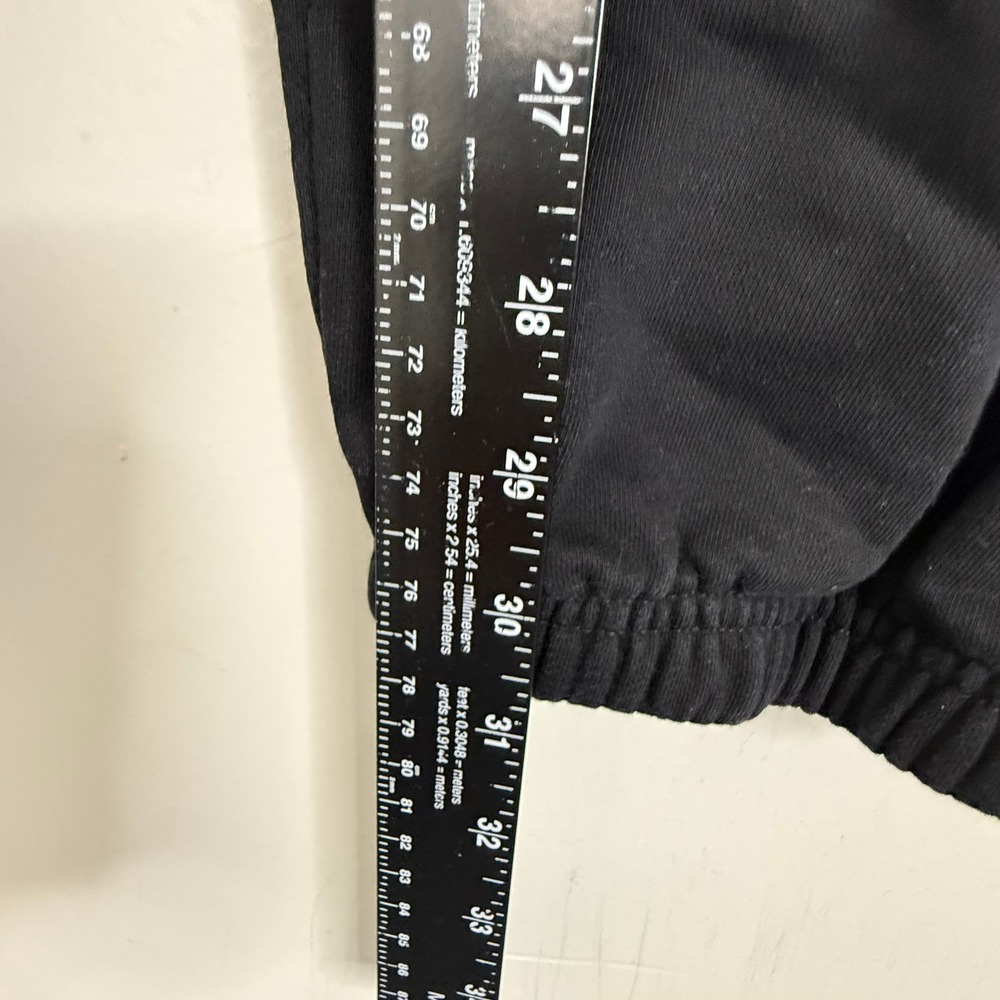 Badwood Sweatpants Mens L Los Angeles Flame Tiger Graphic Joggers Black Street - Picture 3 of 7